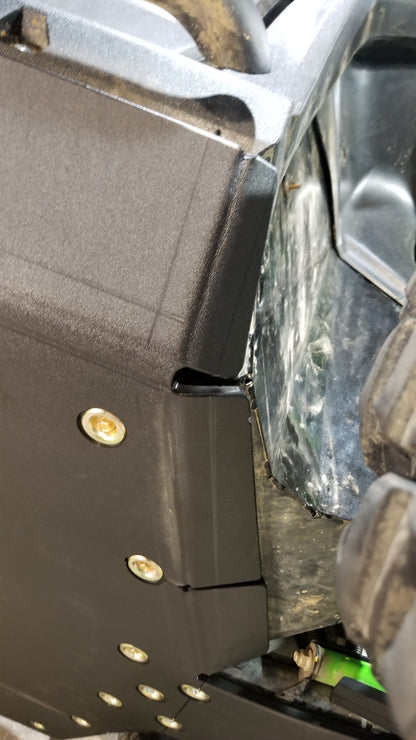 Kawasaki KRX (2023-2025) Full Skid Plate with Integrated Slider Nerfs Trail Armor