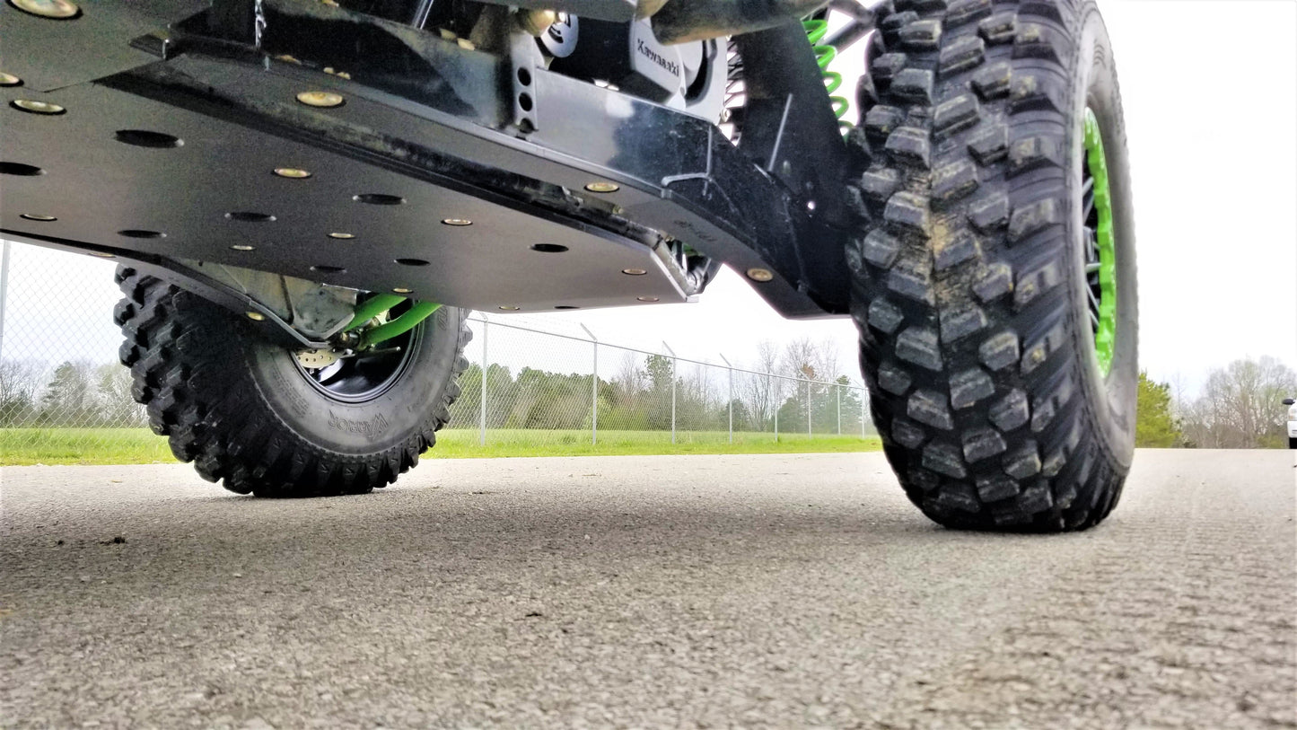 Kawasaki KRX (2023-2025) Full Skid Plate with Integrated Slider Nerfs Trail Armor