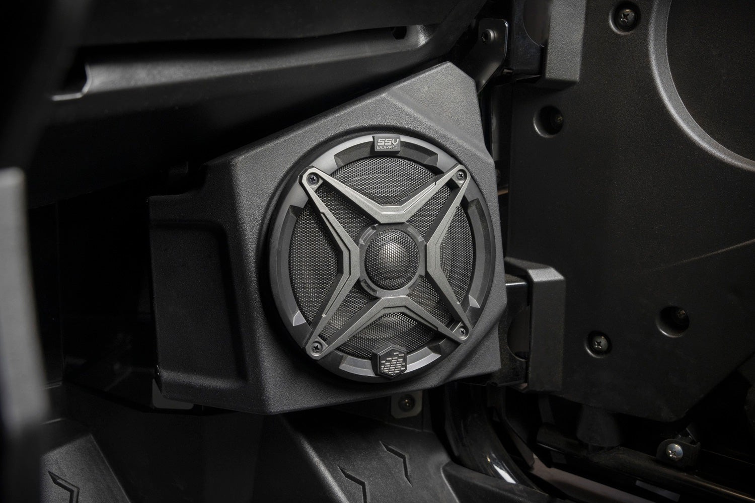 Kawasaki KRX Front Kick Speaker Pods SSV Works