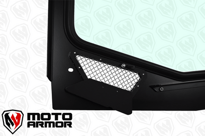 Kawasaki KRX Vented Full Glass Windshield Moto Armor