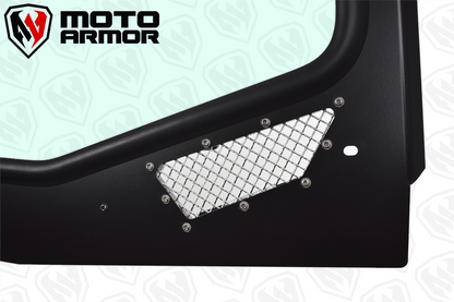Kawasaki KRX Vented Full Glass Windshield Moto Armor