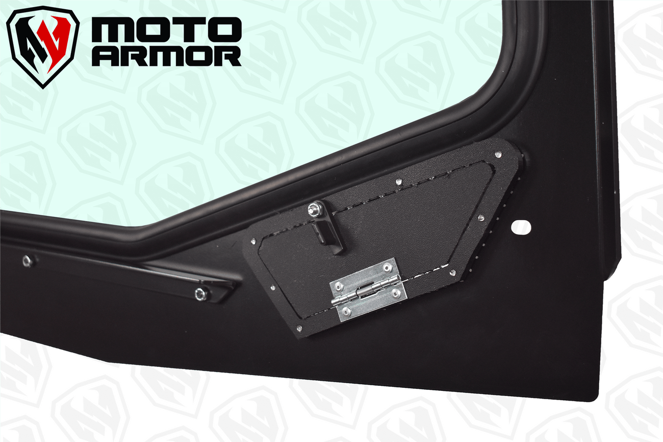 Kawasaki KRX Vented Full Glass Windshield Moto Armor