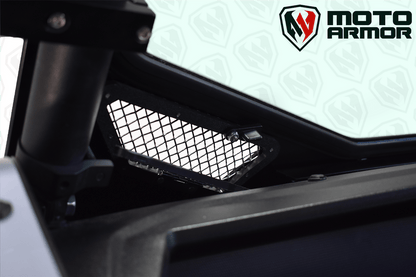 Kawasaki KRX Vented Full Glass Windshield Moto Armor