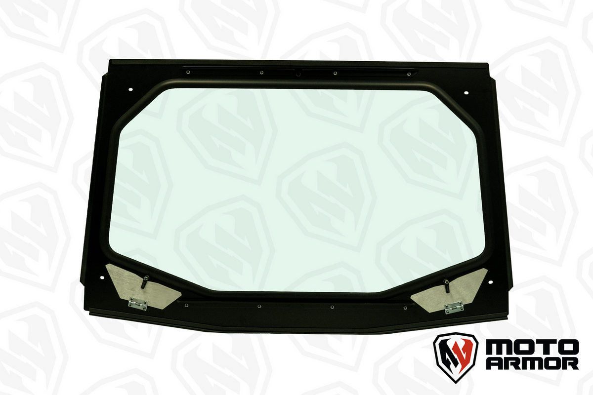 Kawasaki KRX Vented Full Glass Windshield Moto Armor