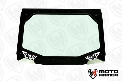 Kawasaki KRX Vented Full Glass Windshield Moto Armor