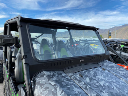 Kawasaki Teryx (2016-2025) Vented Glass Windshield Bent Metal Off-Road