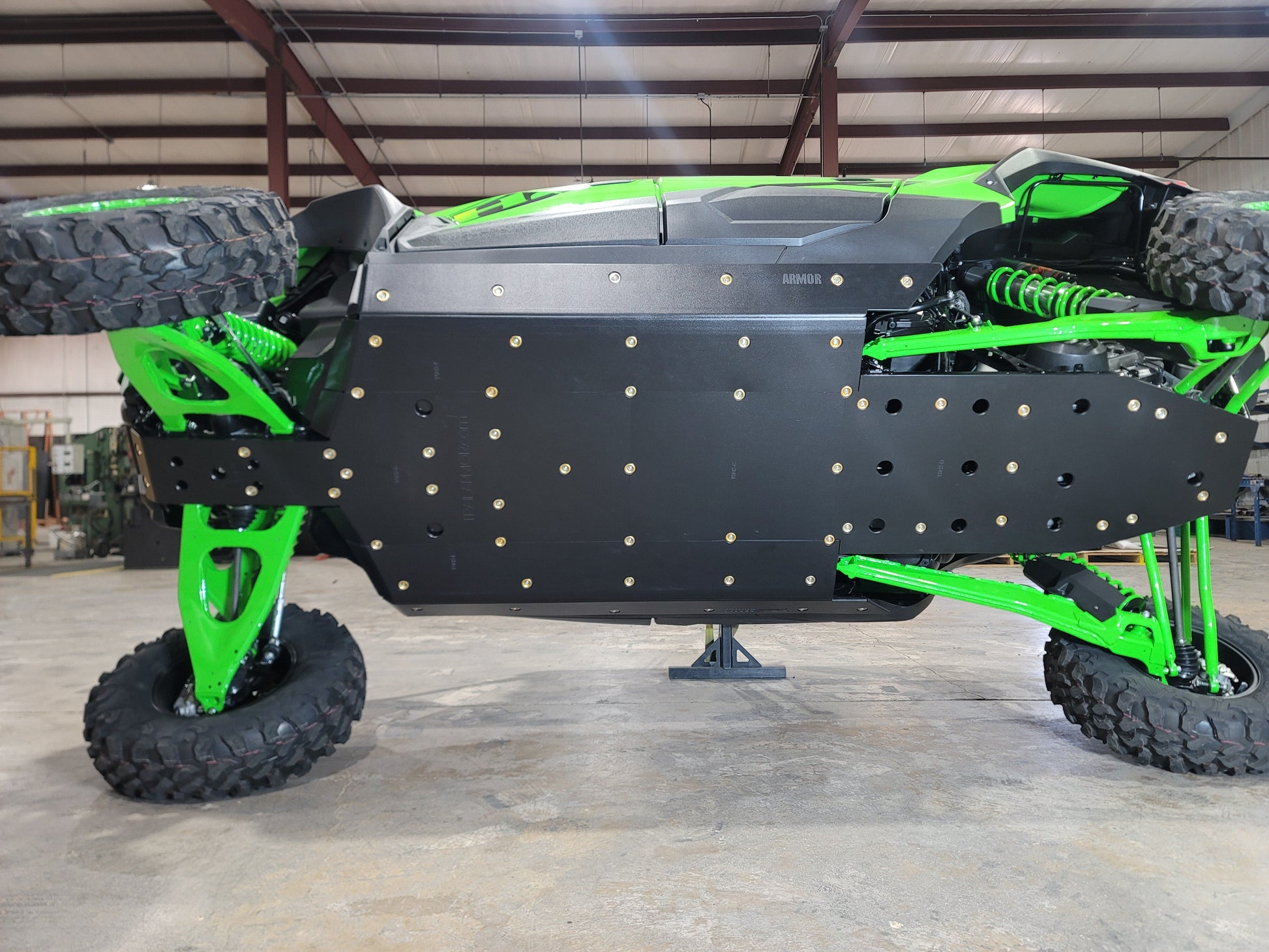 Kawasaki Teryx 4 (2026) Full Skid Plate with Integrated Sliders Trail Armor