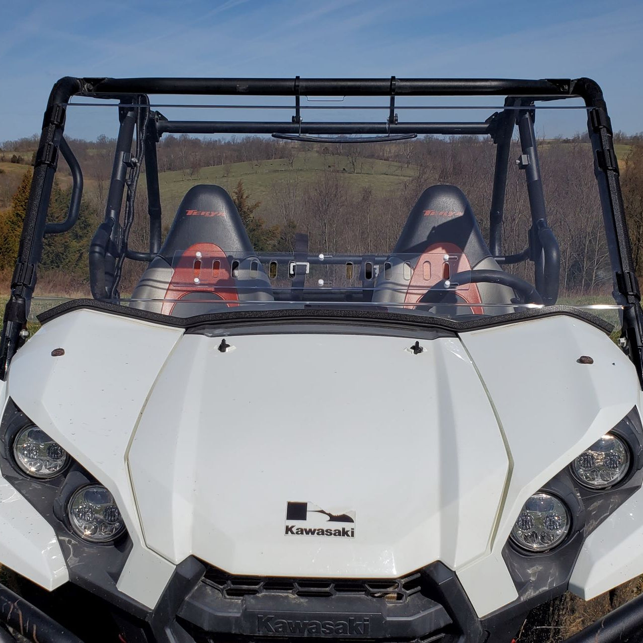 Kawasaki Teryx 800 UTV Polycarbonate Front Windshield | 3 Star UTV