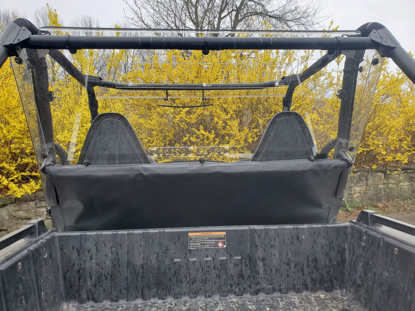 Kawasaki Teryx 800 UTV Polycarbonate Rear Windshield | 3 Star UTV