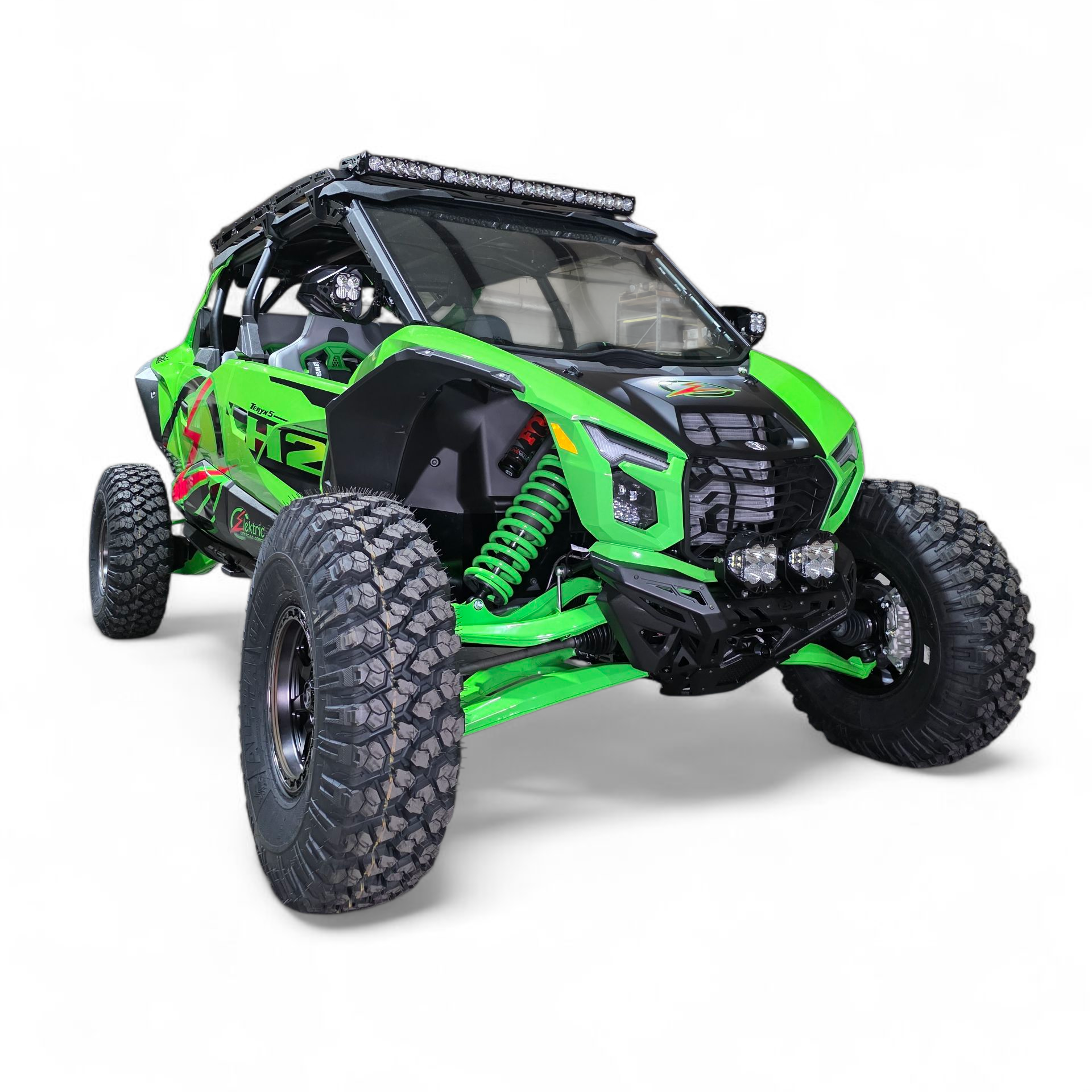 Kawasaki Teryx H2 Volt Front Winch Bumper Elektric Offroad