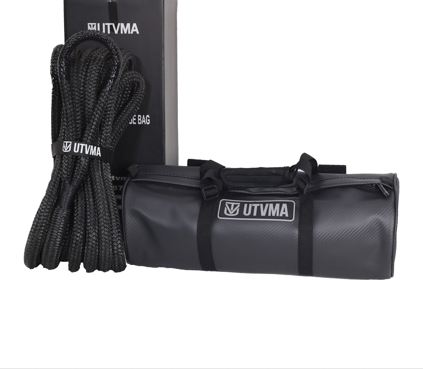 Kinetic Recovery Rope with Heavy Duty Roll Cage Bag UTVMA