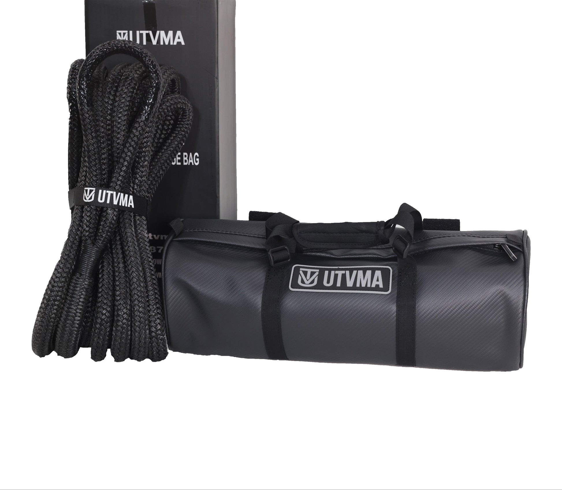 Kinetic Recovery Rope with Heavy Duty Roll Cage Bag UTVMA