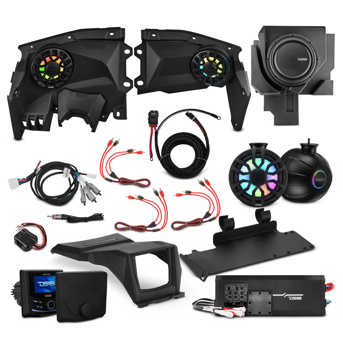 Can-Am Maverick X3 Stage 4 Audio Kit | DS18