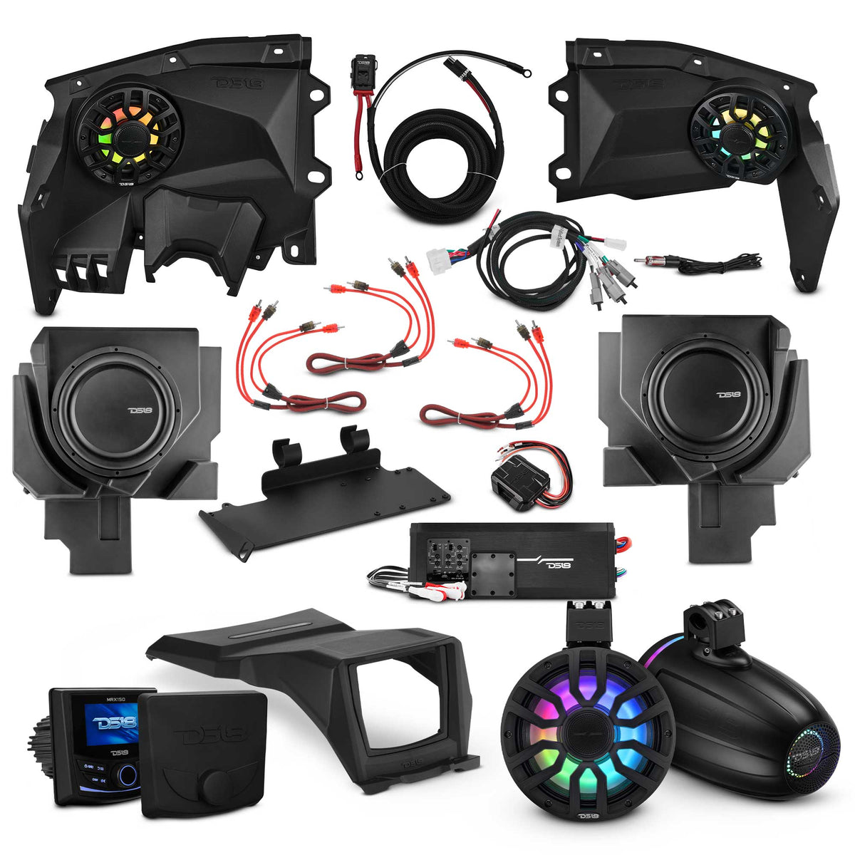 Can-Am Maverick X3 Stage 6 Audio Kit | DS18