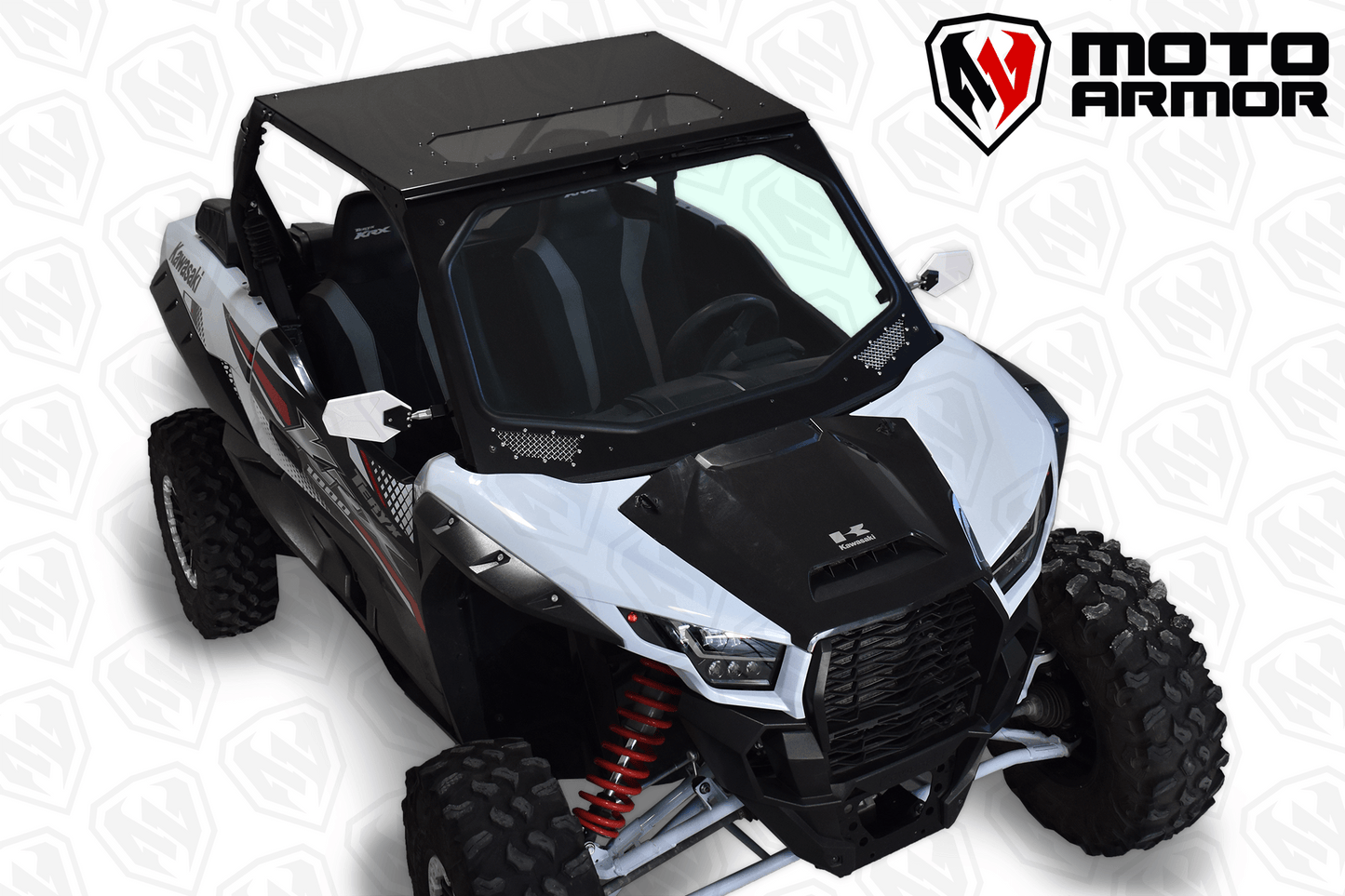 KRX Full Glass Windshield with Vents