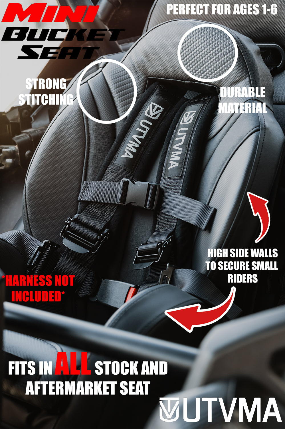 Child Mini Bucket Booster Seat