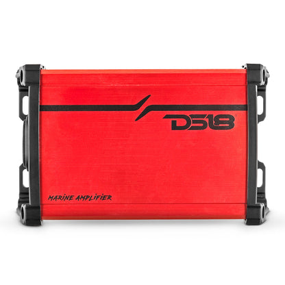 Best Marine Audio Package - 4 X 4" Speakers with Head Unit & 4 Channel Amplifier