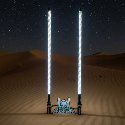 V2 LED Whip Set with Black Out Bases
