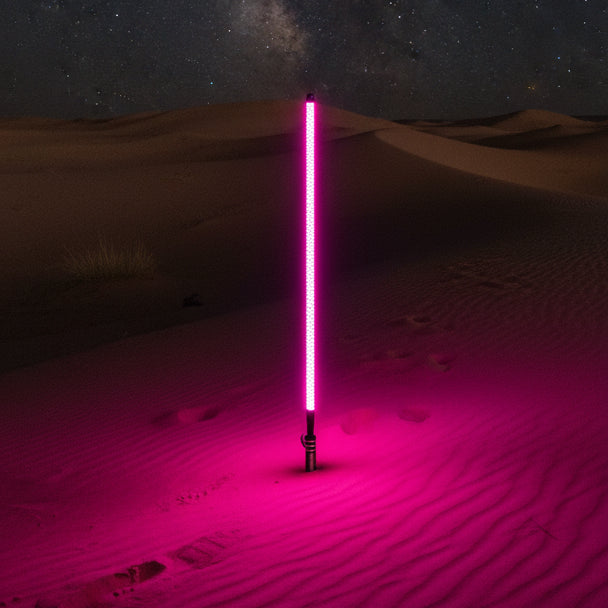 V2 LED Whip with Black Out Base (Single)