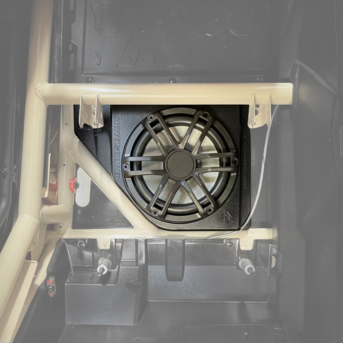 Can-Am Maverick X3 Rear Seat Subwoofer Enclosures | MOTOSOUND