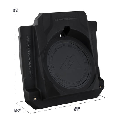 Can-Am Maverick R Front Under Seat Subwoofer Enclosure | MOTOSOUND