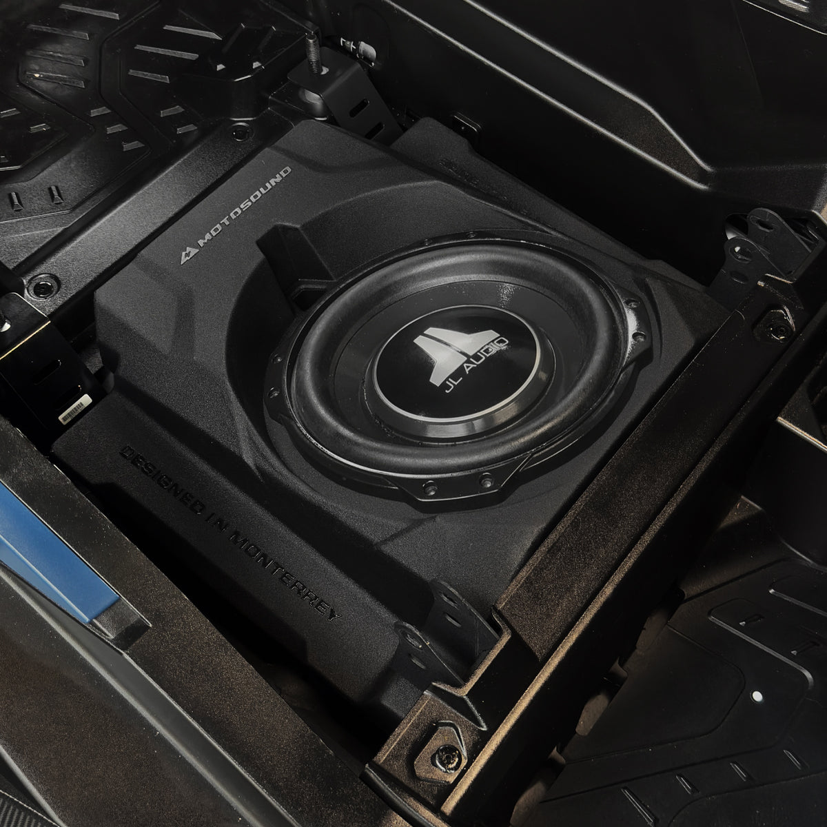 Can-Am Maverick R Front Under Seat Subwoofer Enclosure | MOTOSOUND