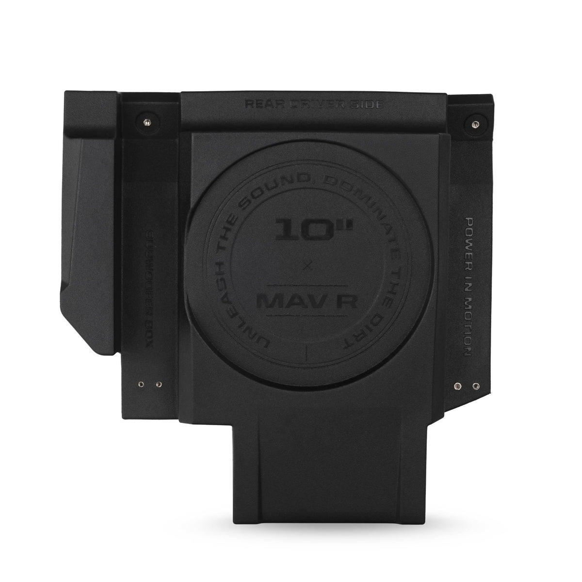 Can-Am Maverick R Dual 10" Rear Subwoofer Enclosures | MOTOSOUND