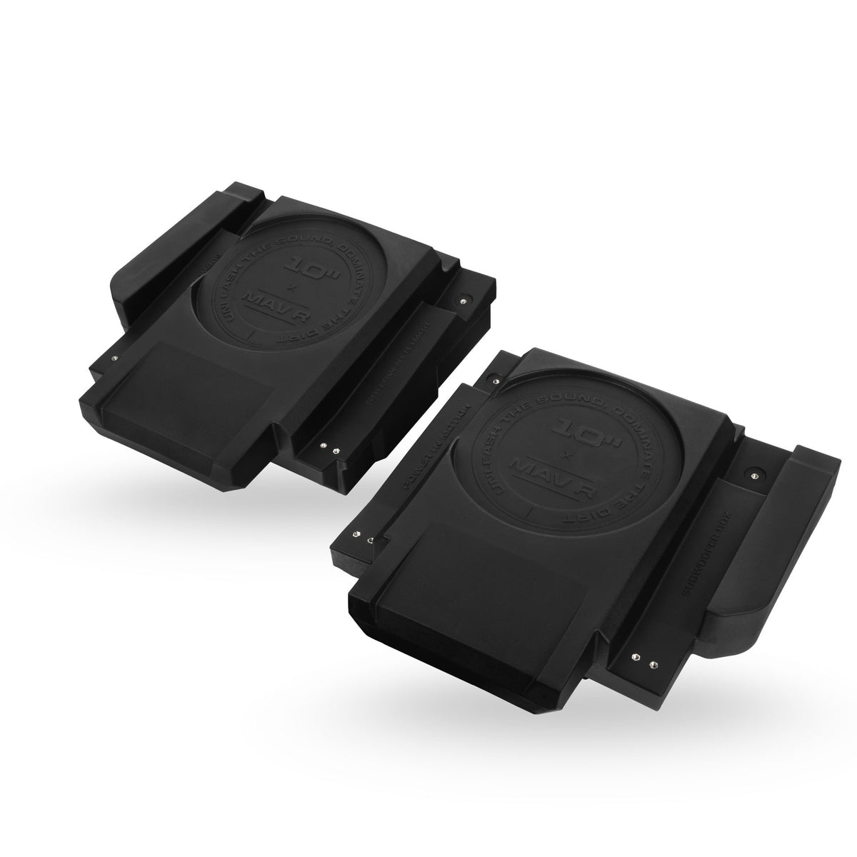 Can-Am Maverick R Dual 10" Front Subwoofer Enclosures | MOTOSOUND