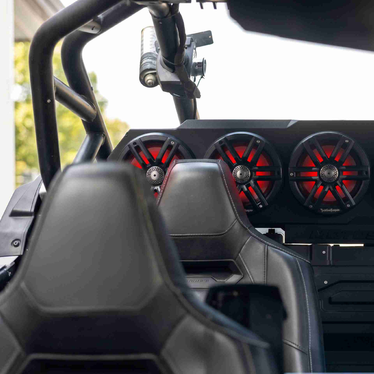 Polaris RZR Pro Rear Behind Head Speaker Enclosure | MOTOSOUND