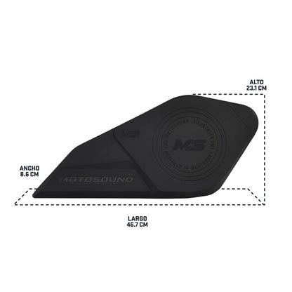 Can-Am Maverick R Front Lower Door Speaker Enclosures | MOTOSOUND