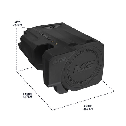 Polaris RZR Pro Rear Under Seat Subwoofer Enclosure | MOTOSOUND