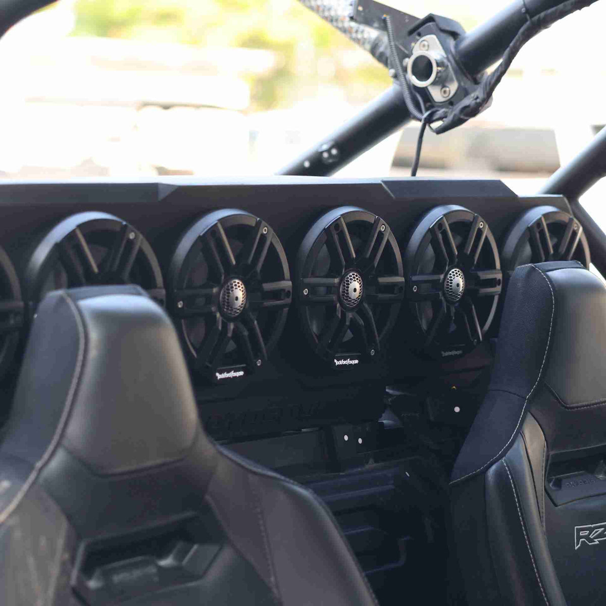 Polaris RZR Pro Rear Behind Head Speaker Enclosure | MOTOSOUND