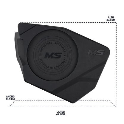 Can-Am Maverick R Front Upper Door Speaker Enclosures | MOTOSOUND