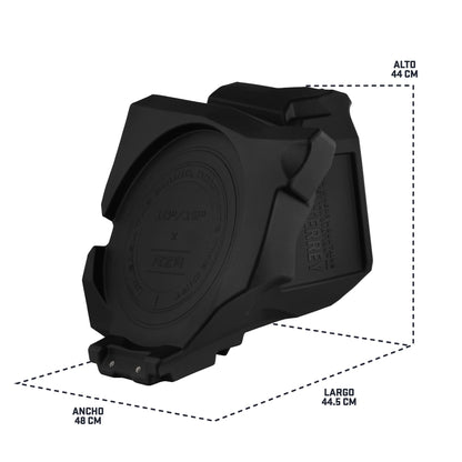 Polaris RZR Pro Passenger Dash Subwoofer Enclosure | MOTOSOUND