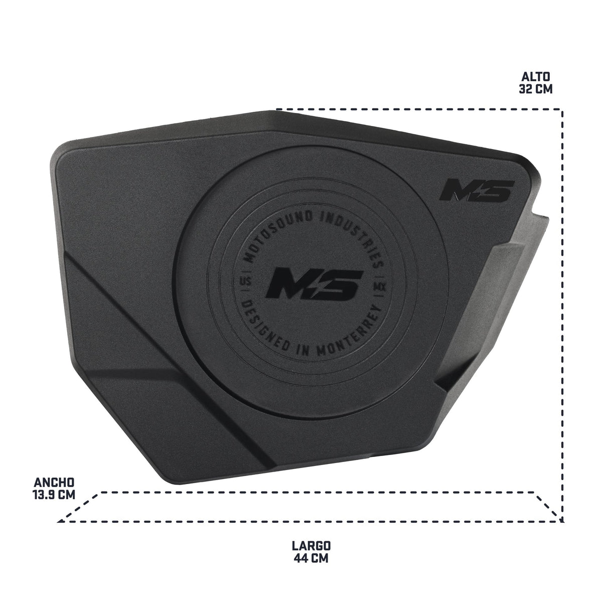 Can-Am Maverick R Rear Upper Door Speaker Enclosures | MOTOSOUND