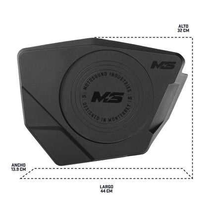 Can-Am Maverick R Rear Upper Door Speaker Enclosures | MOTOSOUND