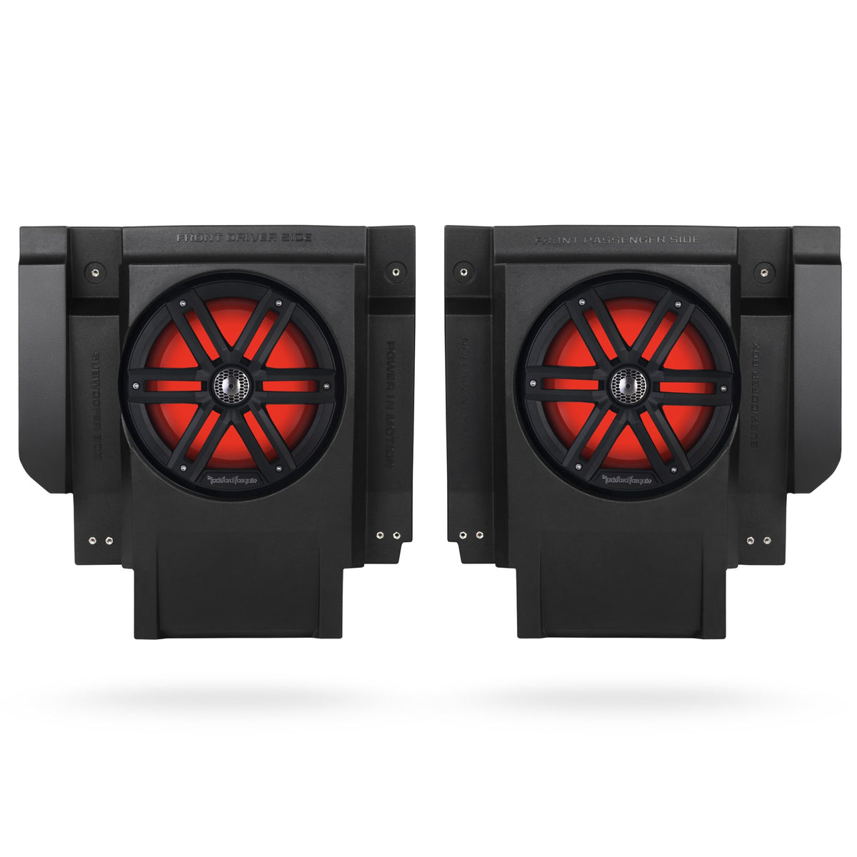 Can-Am Maverick R Dual 10" Front Subwoofer Enclosures | MOTOSOUND