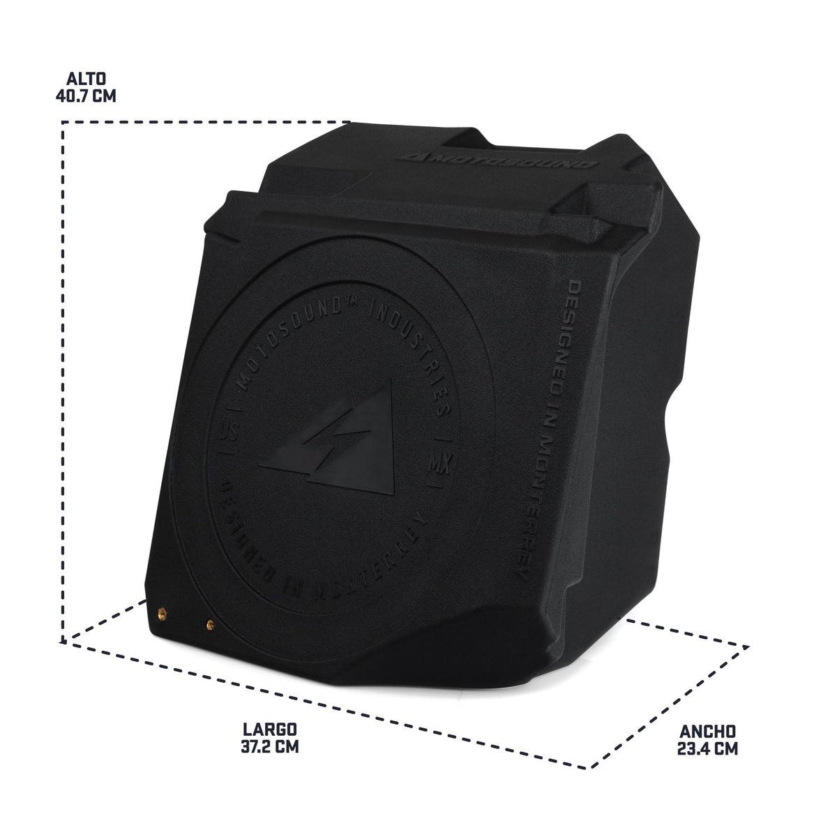 Polaris RZR XP / XP S Passenger Dash Subwoofer Enclosure | MOTOSOUND