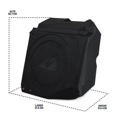 Polaris RZR XP / XP S Passenger Dash Subwoofer Enclosure | MOTOSOUND