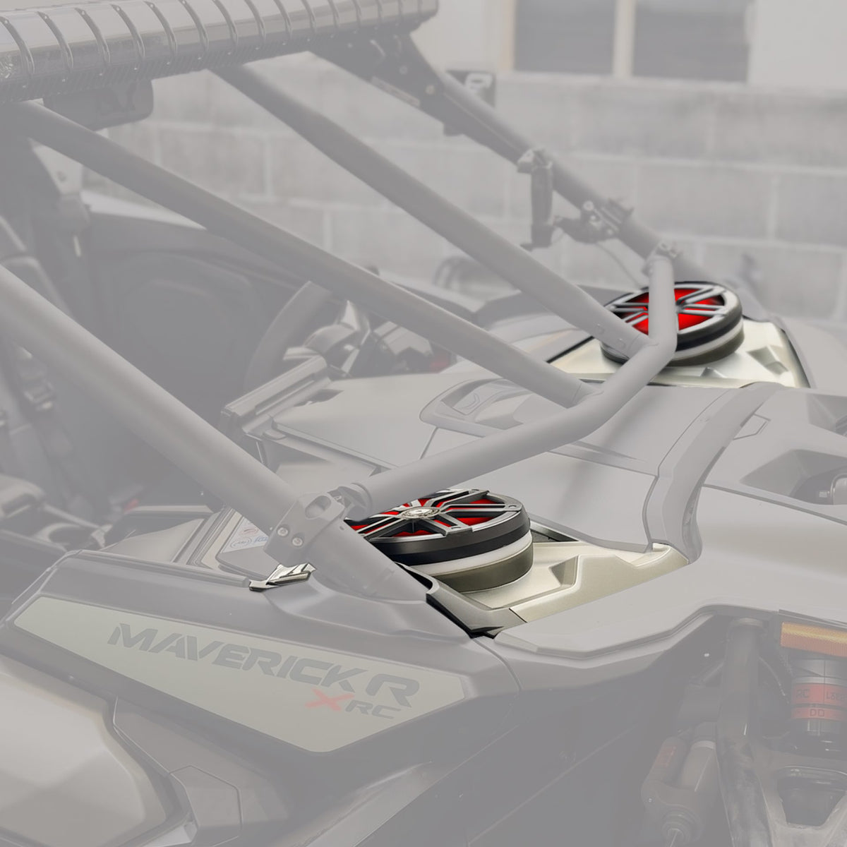 Can-Am Maverick R Dash Panel Speaker Enclosures | MOTOSOUND