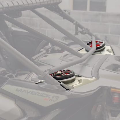 Can-Am Maverick R Dash Panel Speaker Enclosures | MOTOSOUND