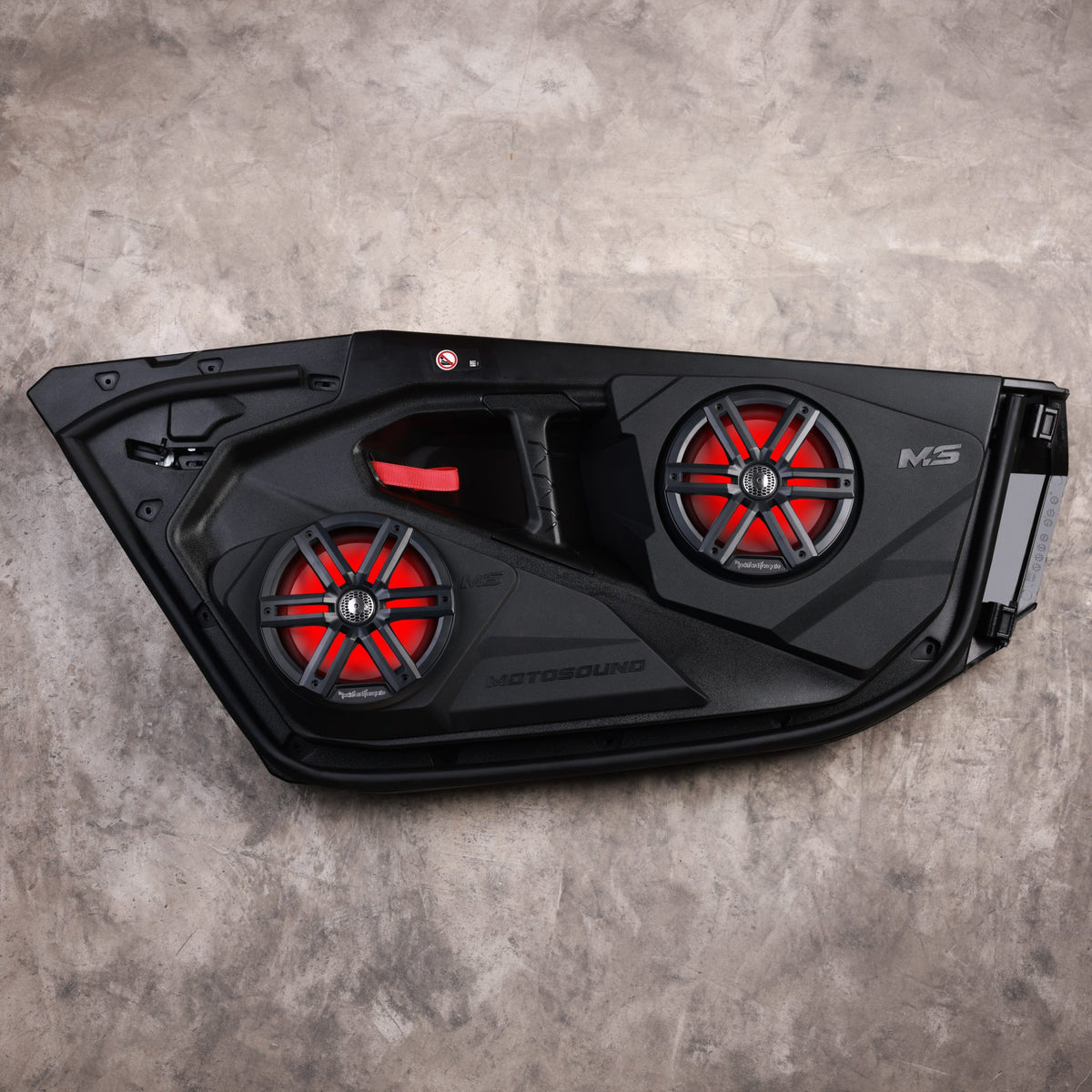 Can-Am Maverick R Front Upper Door Speaker Enclosures | MOTOSOUND