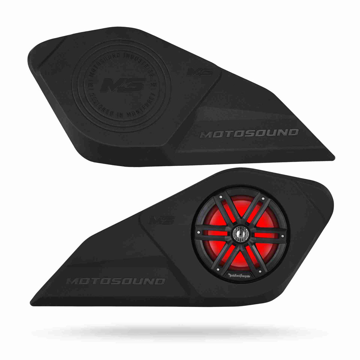 Can-Am Maverick R Front Lower Door Speaker Enclosures | MOTOSOUND