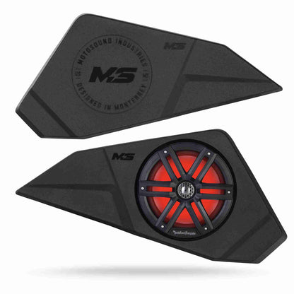 Can-Am Maverick R Rear Lower Door Speaker Enclosures | MOTOSOUND