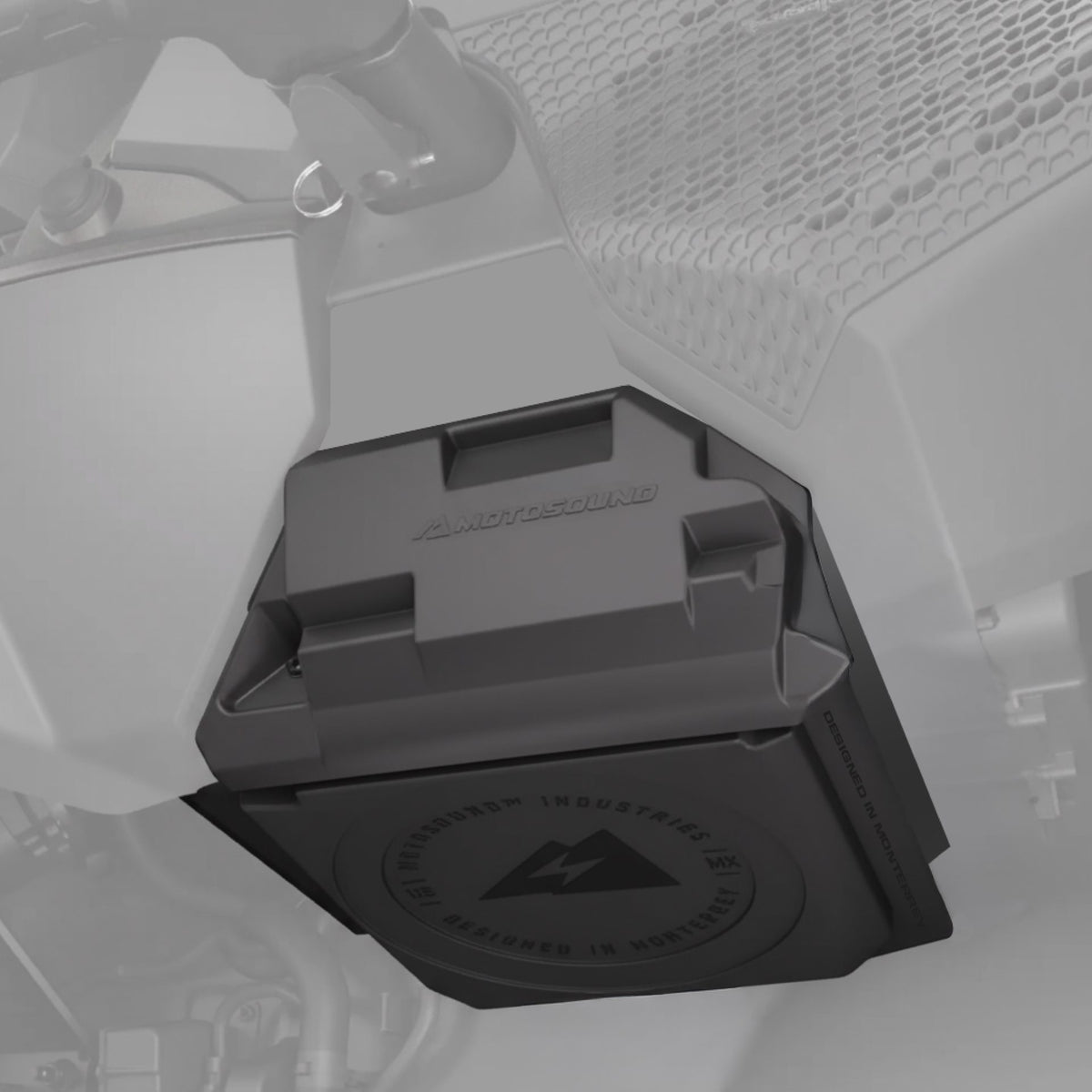 Polaris RZR XP / XP S Passenger Dash Subwoofer Enclosure | MOTOSOUND