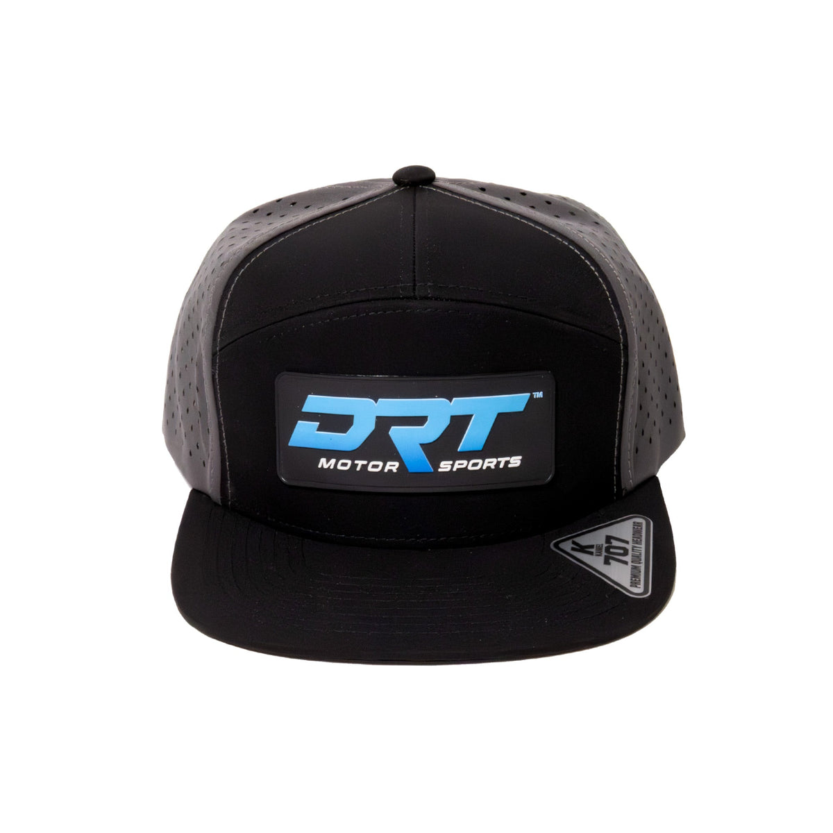 Recharged Series Snap Back Hat (Grey/Black) by DRT Motorsports, product view 1