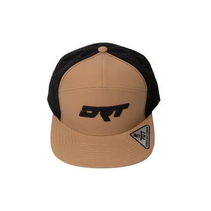 Recharged Series Snap Back Hat (Desert Sand/Black) by DRT Motorsports, product view 1