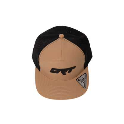 Recharged Series Snap Back Hat (Desert Sand/Black) by DRT Motorsports, product view 4