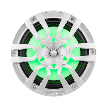 NXL 10" 2-Way Coaxial Marine Speaker with LED RGB Lights | 200W RMS 4-Ohm
