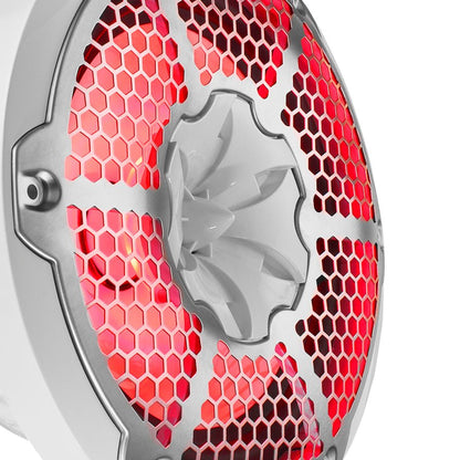 NXL 10" 2-Way Coaxial Marine Speaker with RGB LED Lights 200 Watts Rms 4-Ohm